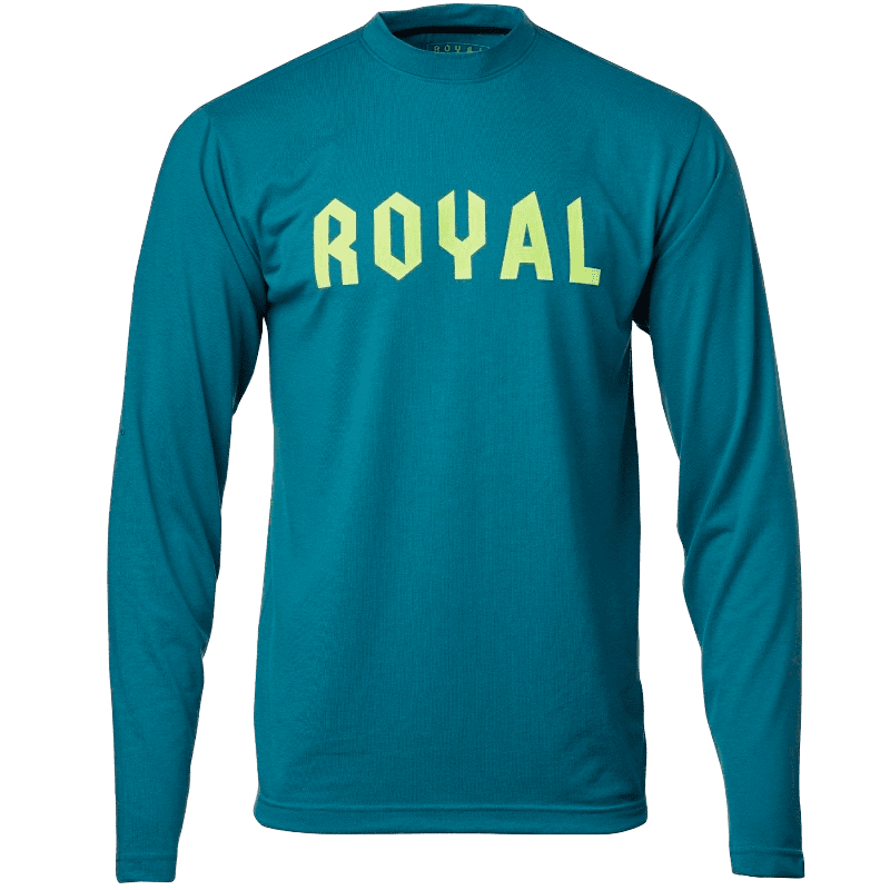 JERSEY ROYAL RACING CORE LS CORP STEEL BLUE HEATHER