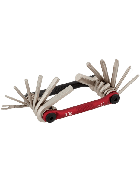 HERRAMIENTA CRANK BROTHERS M13 MATTE BLACK RED