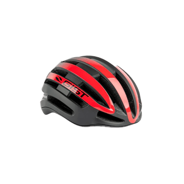Casco Gist Bravo Negro / Rojo