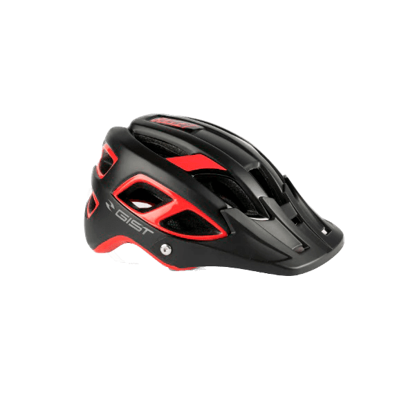 Casco Gist Bullet Negro / Rojo