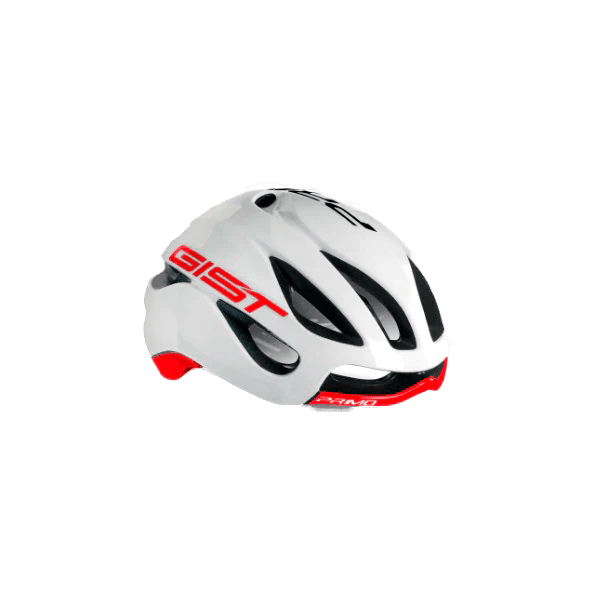 Casco Gist Primo Blanco / Rojo