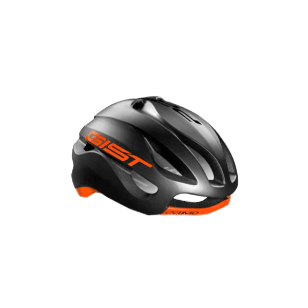 Casco Gist Primo Sfumato Negro / Naranja