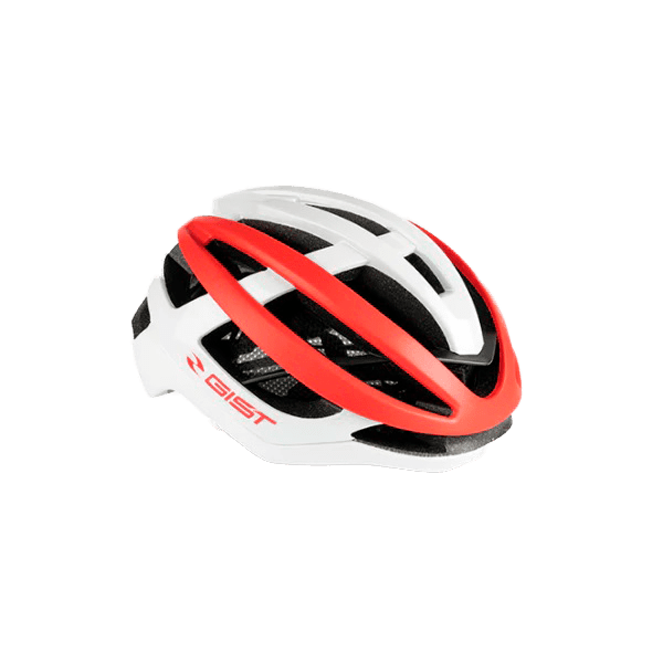 Casco Gist Sonar Blanco / Rojo