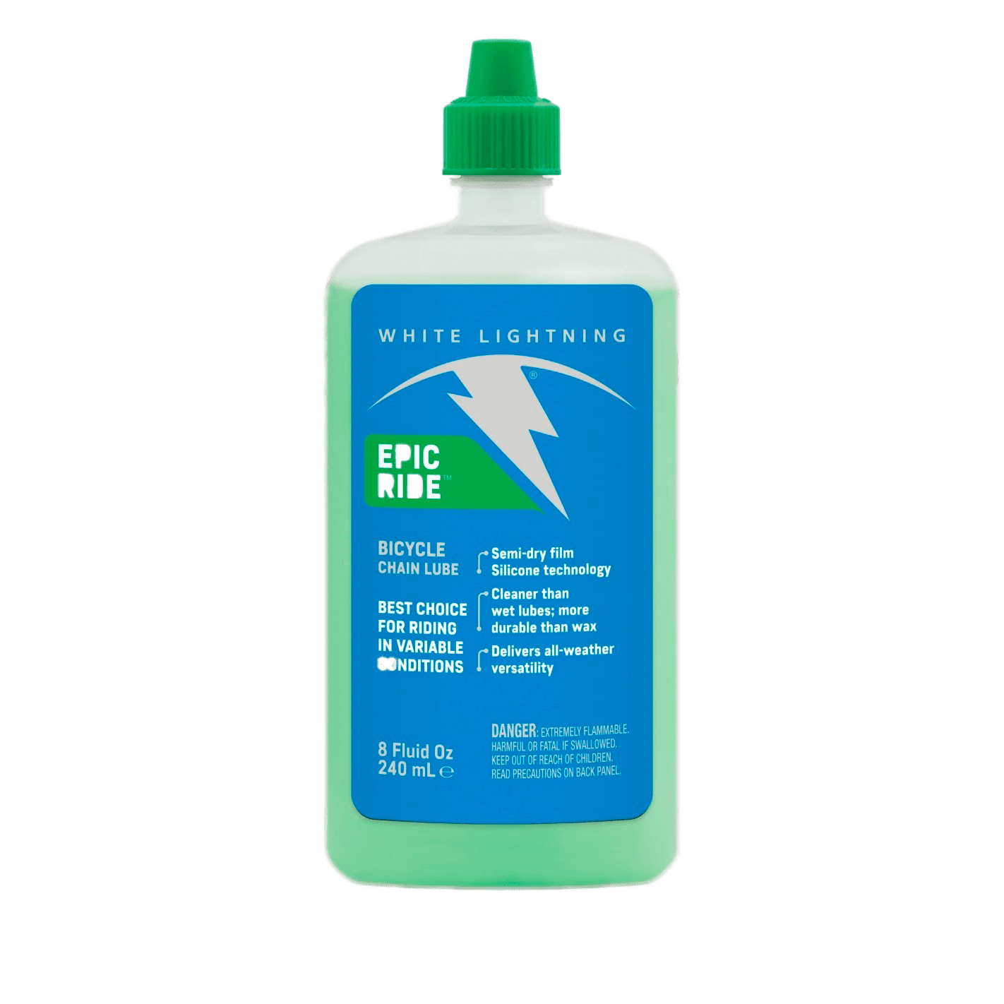 LUBRICANTE WHITE LIGHTNING EPIC RIDE 240 ML