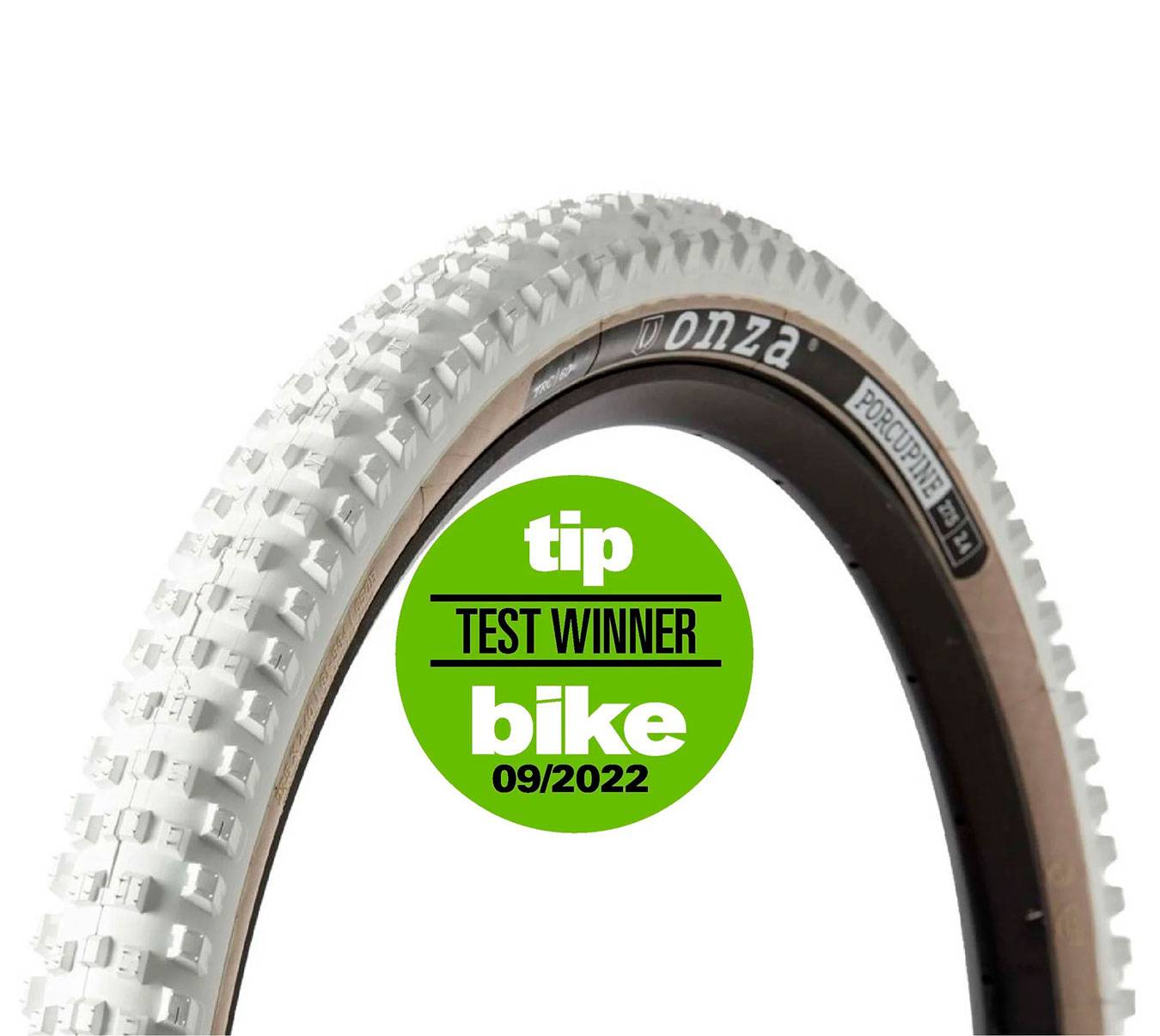 Onza Tire Porcupine Skinwall 29x2.40 White Edition