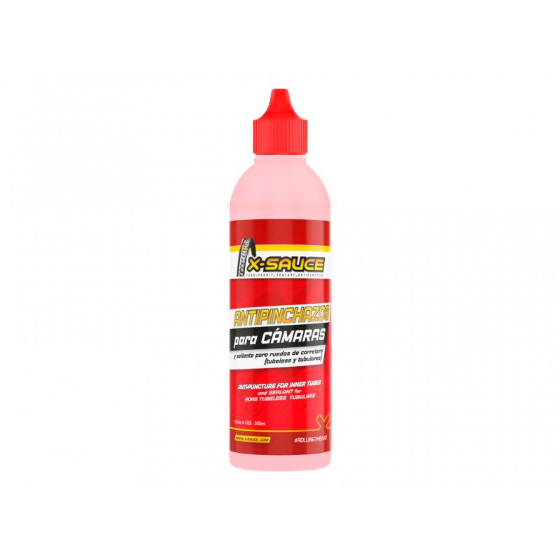 LÍQUIDO SELLANTE TUBELESS PARA CAMARA X-SAUCE 200 ML