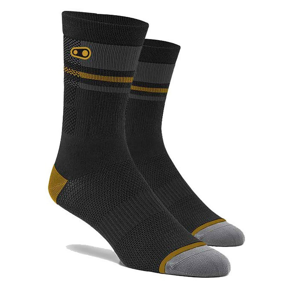 Calcetines Crank Brothers Icon MTB BLACK/GOLD S/M