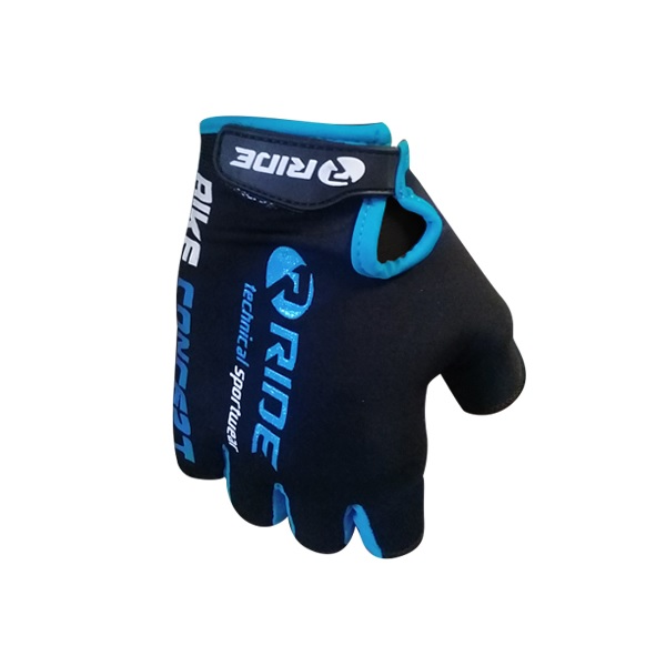 Guantes RIDEXC Lycra Black/Blue