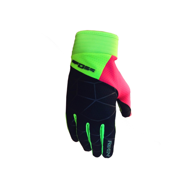 Guantes FOSS Negro/Lima (M)