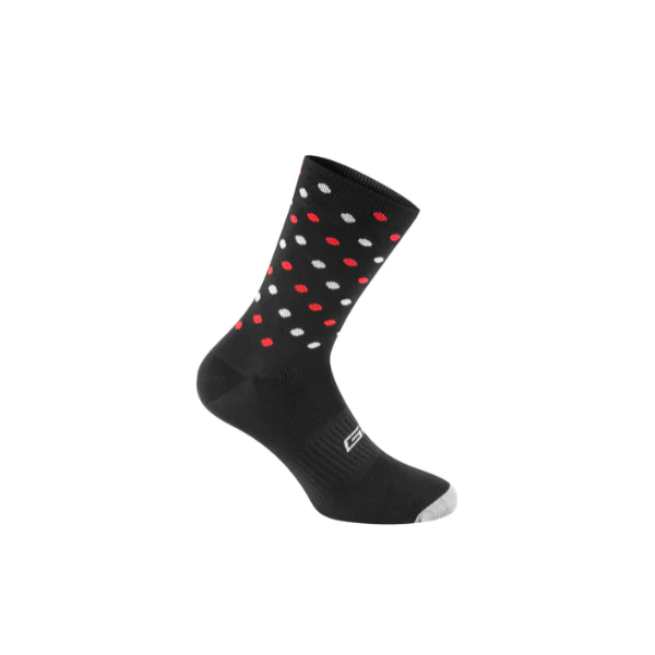 Calcetines Gist Pois Negro/Rojo