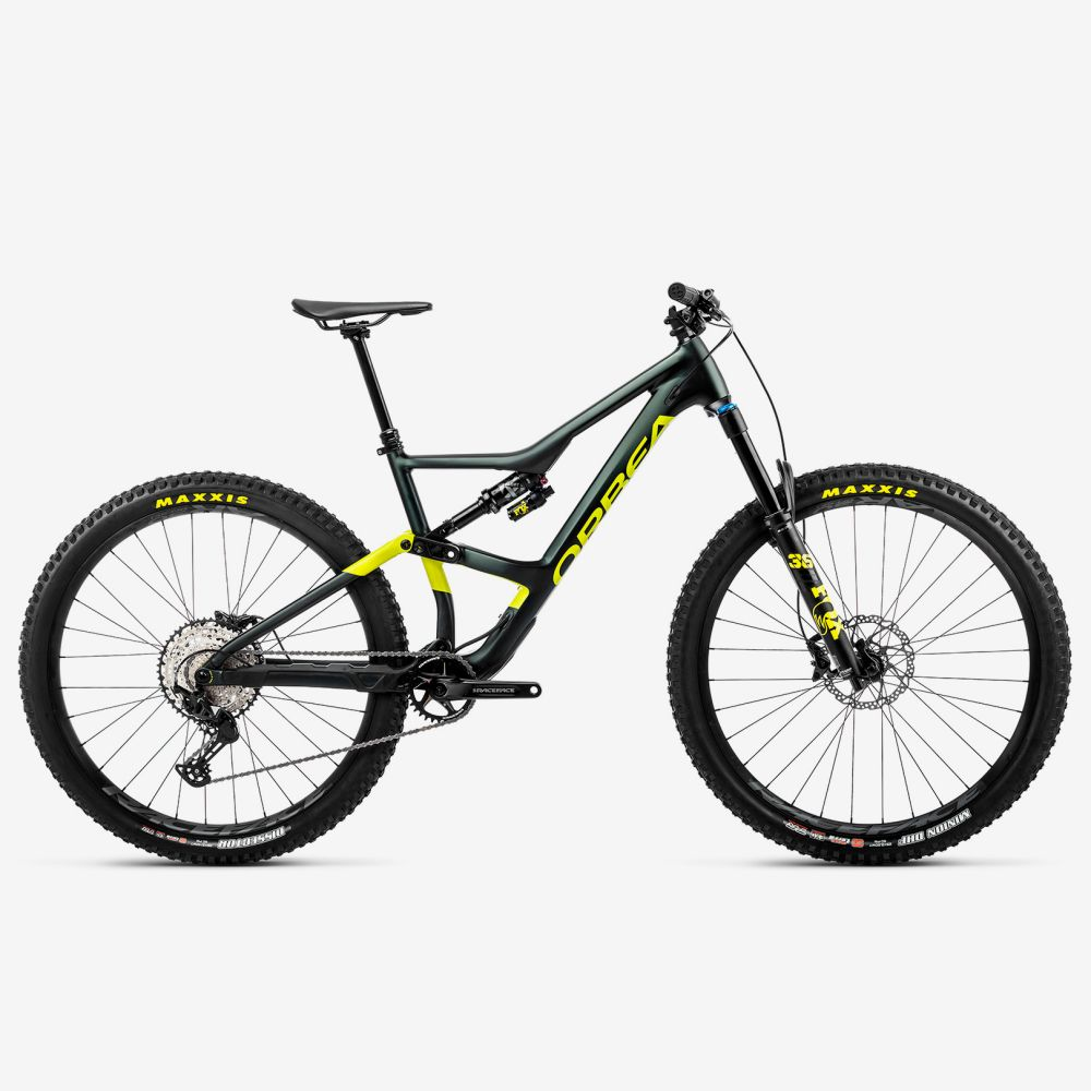 Orbea OCCAM H20 LT Metallic Dark Green / Lime