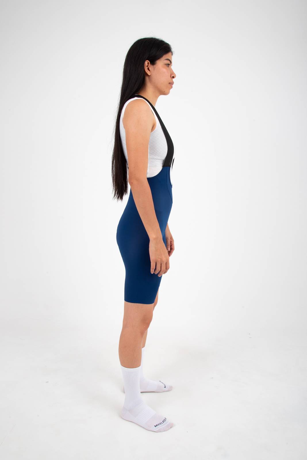Calza de ciclismo Unlimited 2.0 Azul Mujer
