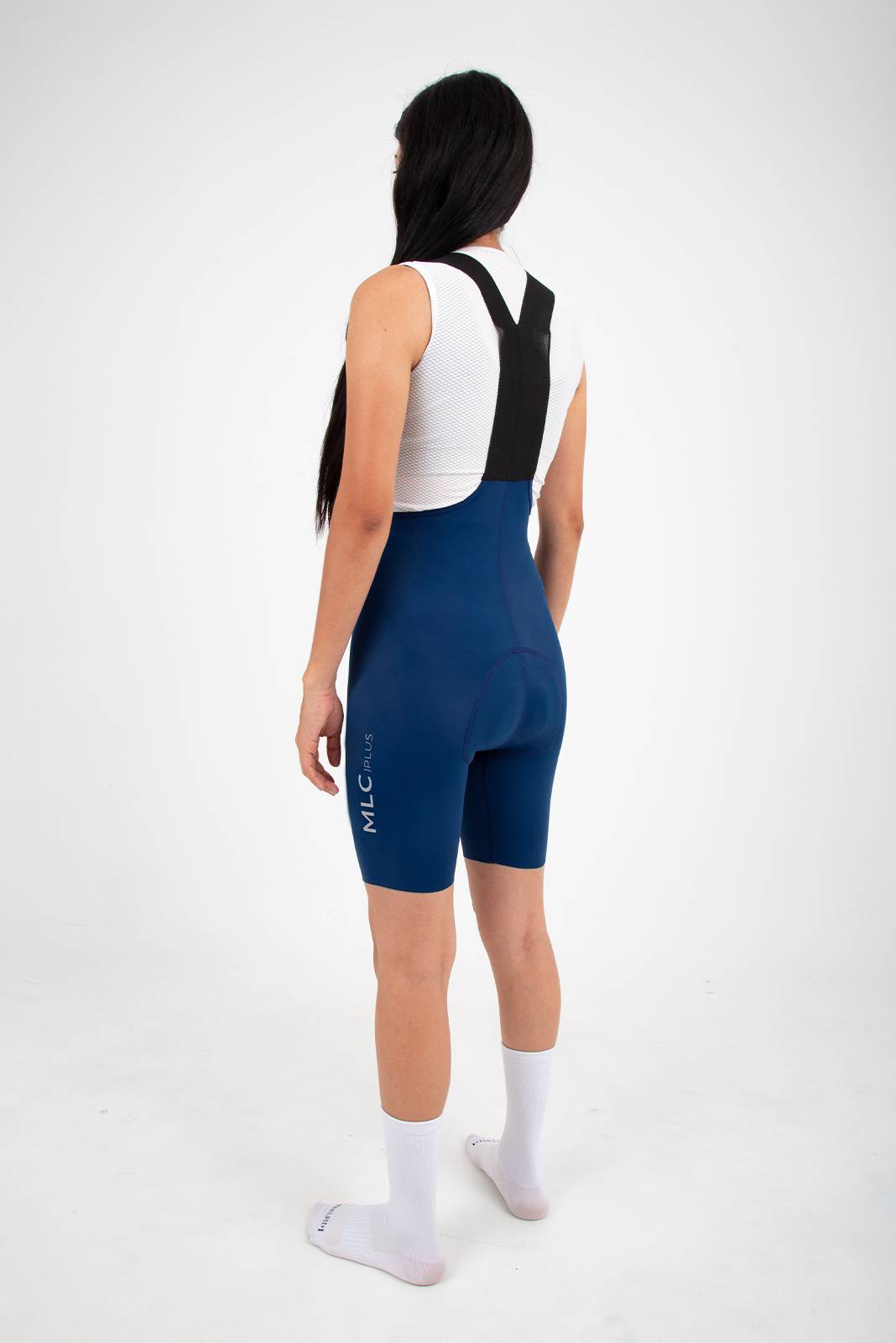 Calza de ciclismo Unlimited 2.0 Azul Mujer