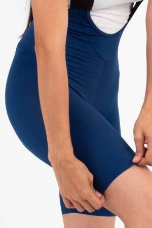 Calza de ciclismo Unlimited 2.0 Azul Mujer