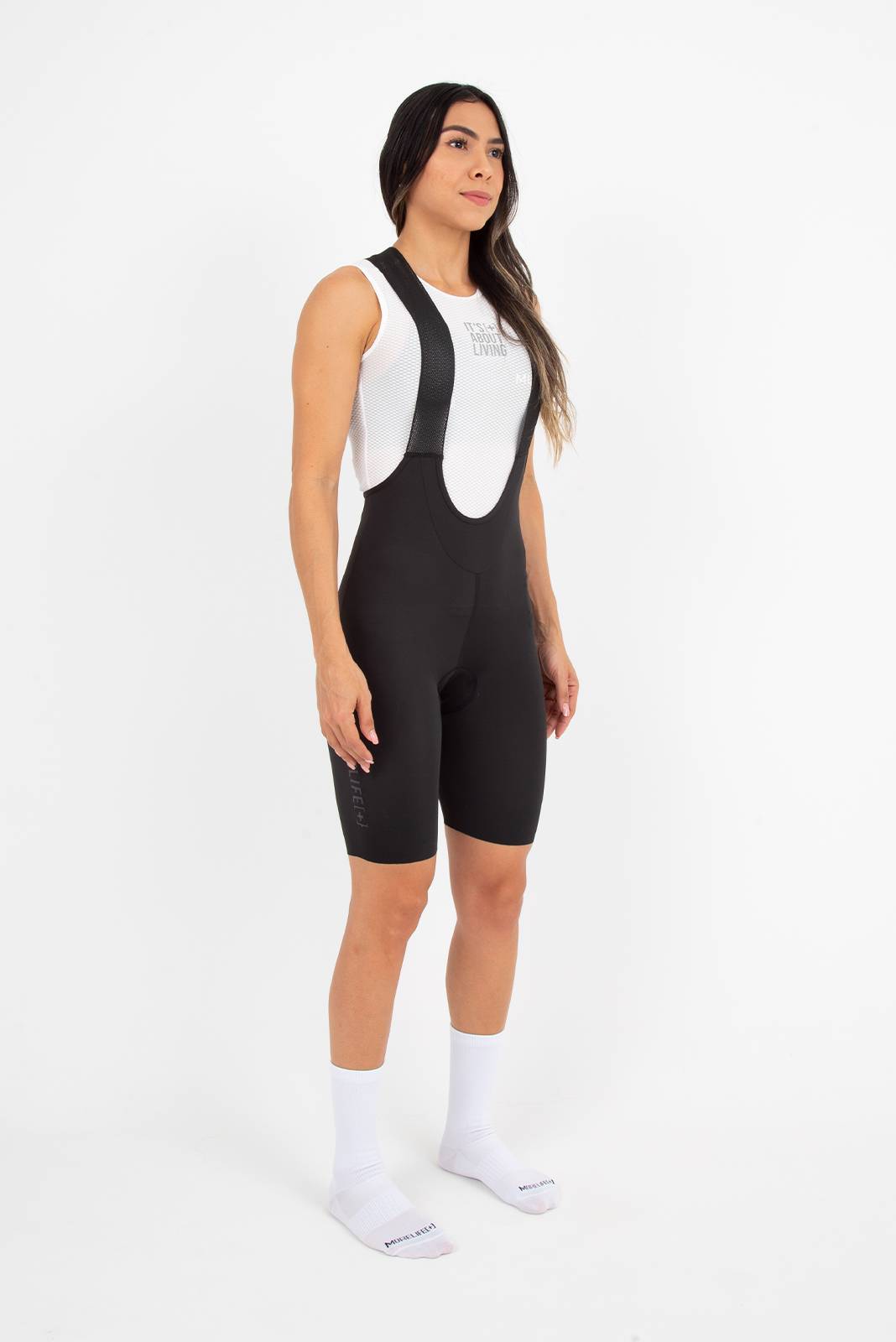 Calza de ciclismo Unlimited 2.0 Negro Mujer