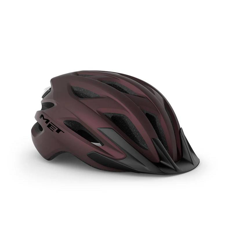 Cascos MET Crossover CE Burgundy / Matt