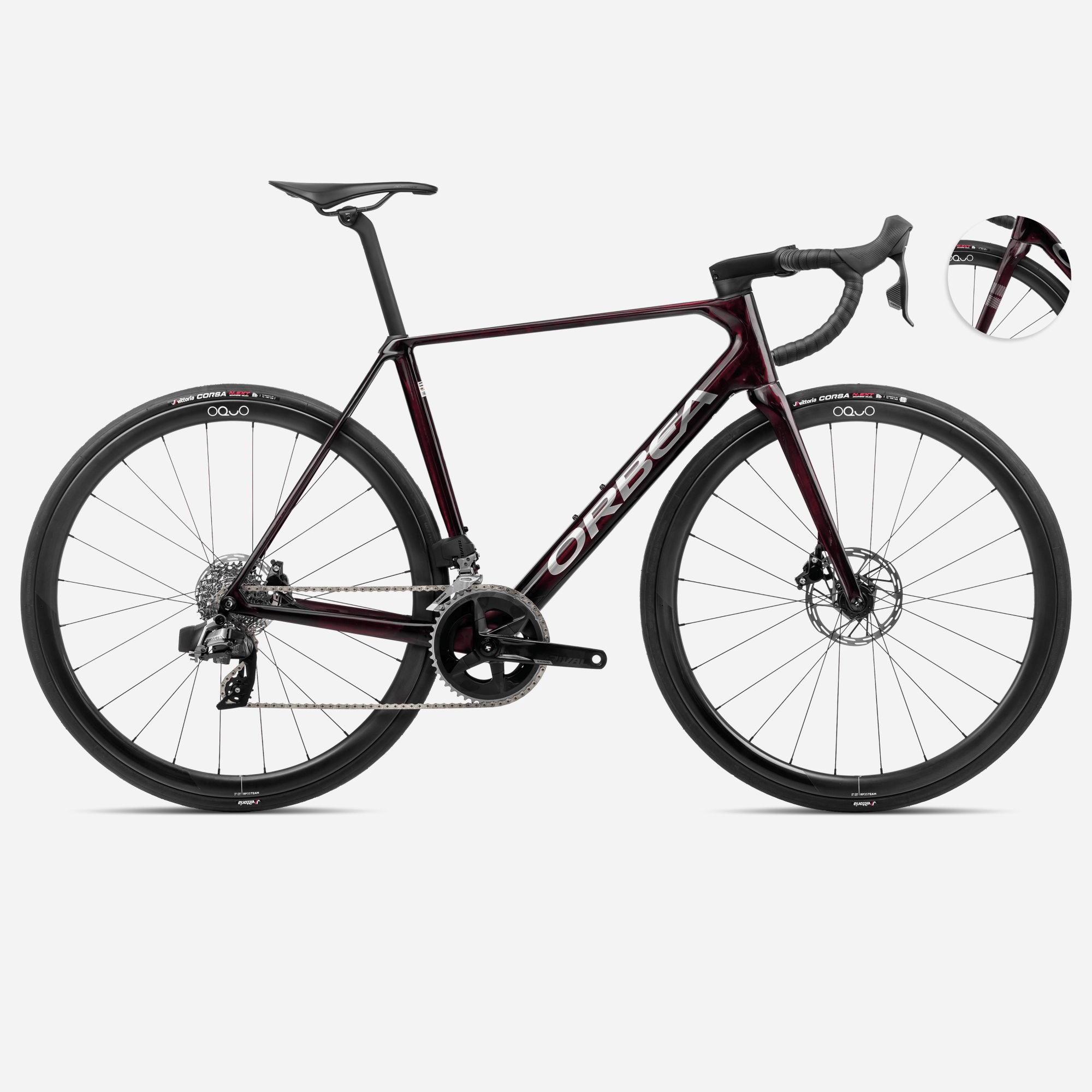 Orbea ORCA M31 eTEAM PWR Wine Red/Titanium