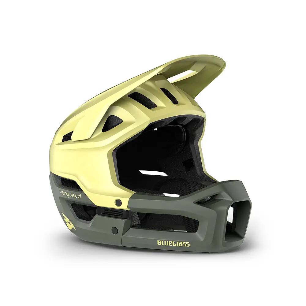Cascos MET Bluegrass Vanguard CE Lime / Matt